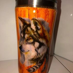 Wolf tumbler